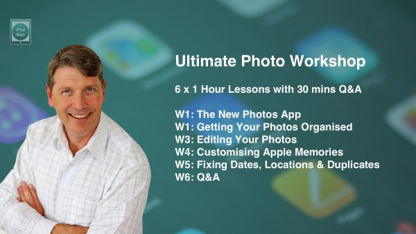 Ultimate Photos Workshop Course Card